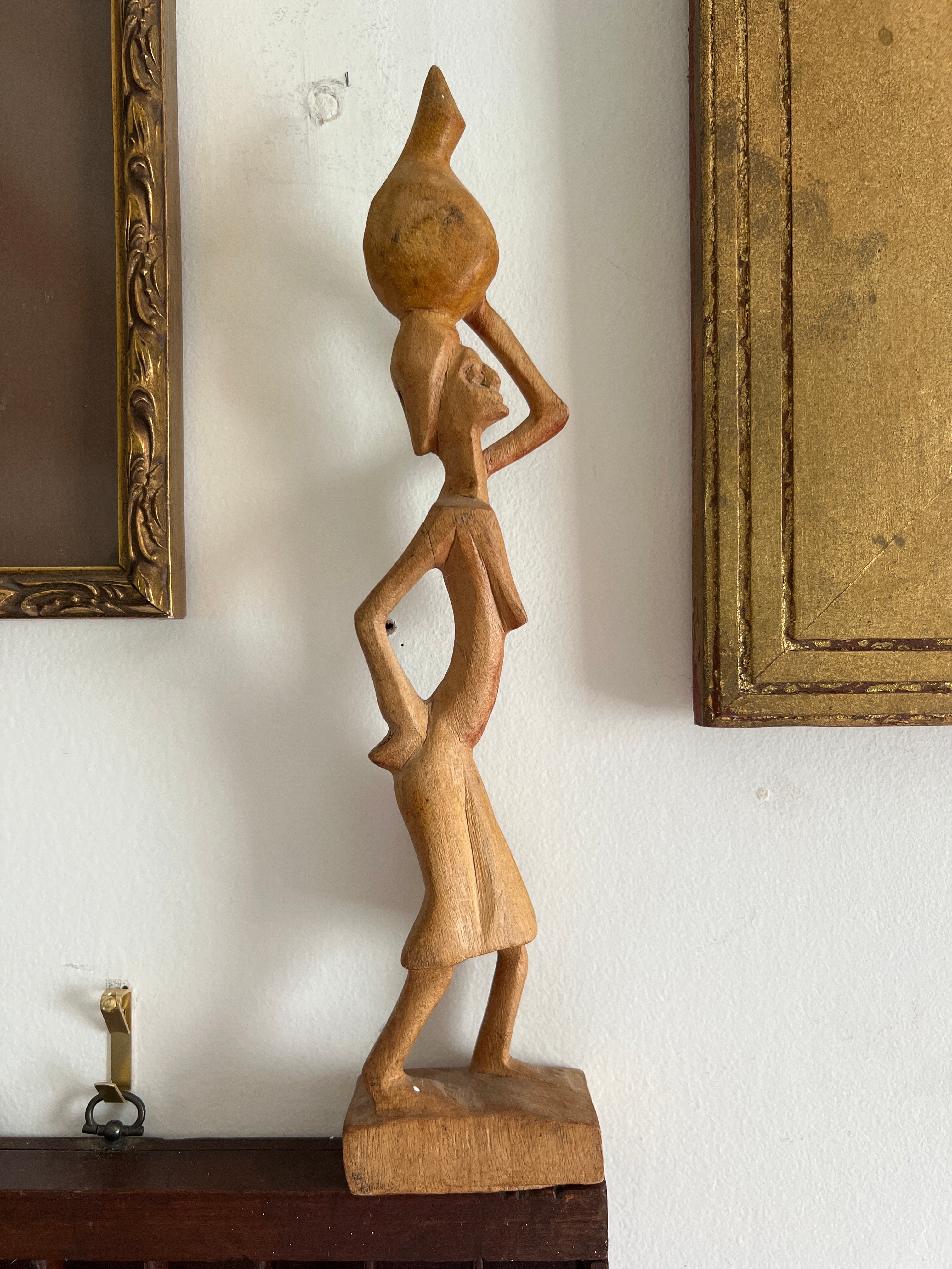 Hand carved sculptures