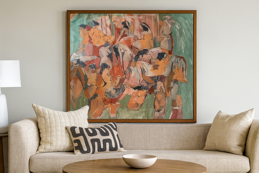Where Raw Feminine Power Meets Unflinching Beauty – An Abstract Woman