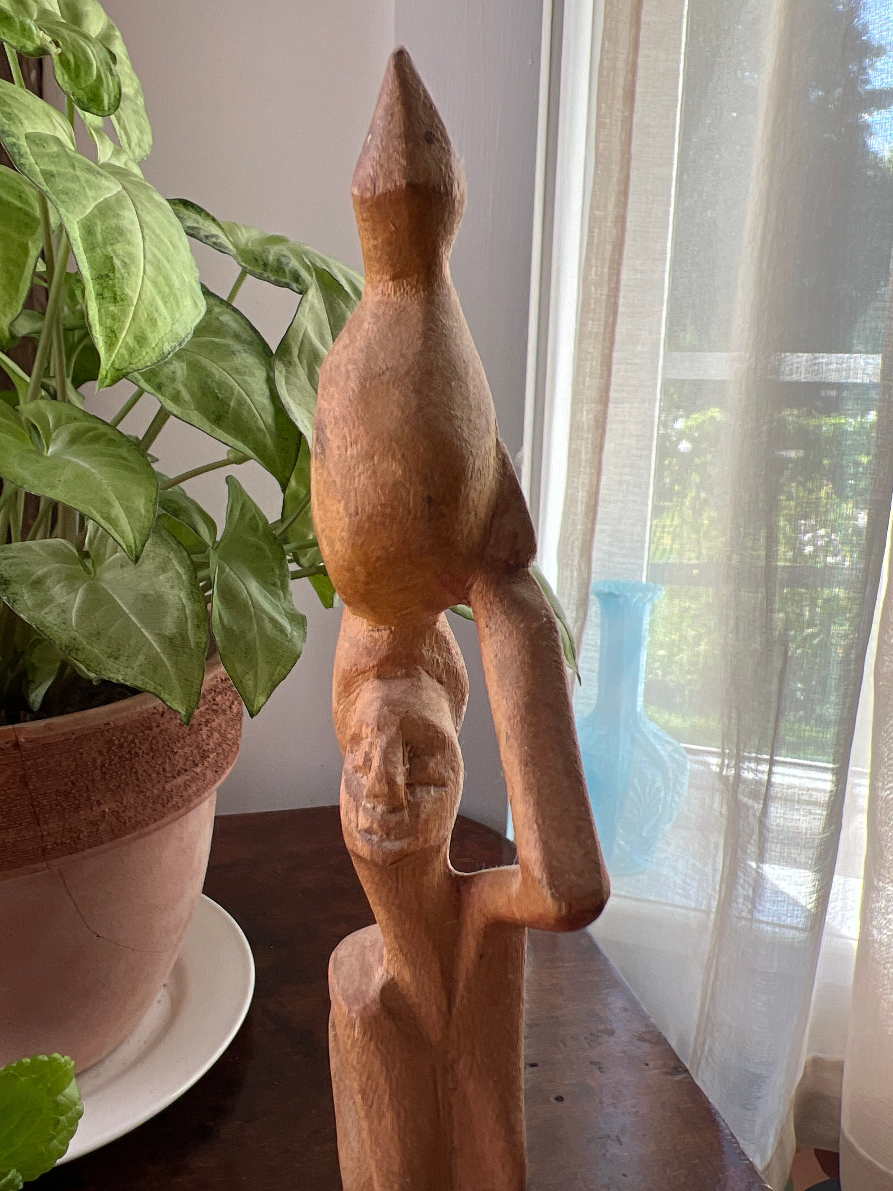 Hand carved sculptures