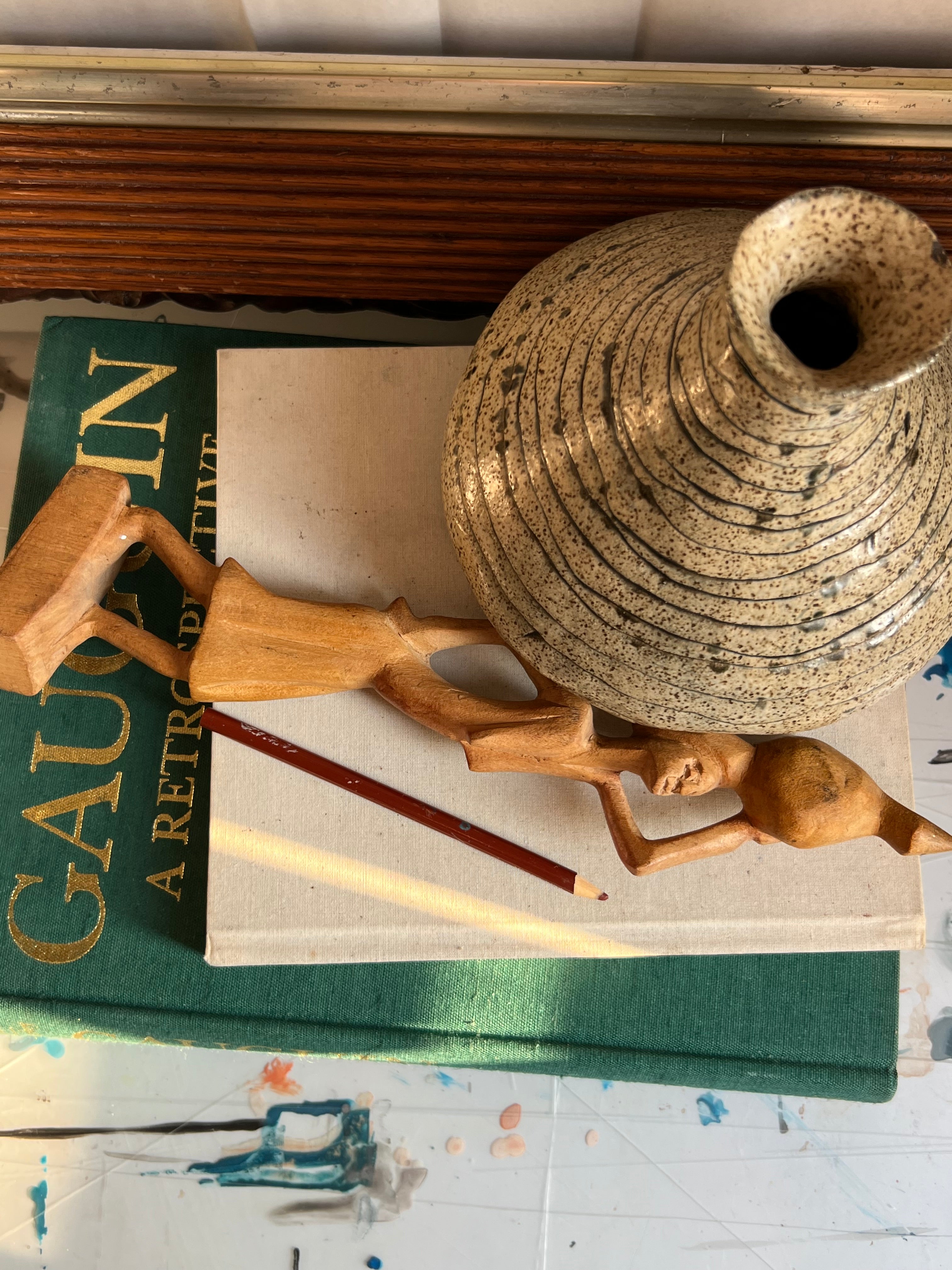 Hand carved sculptures