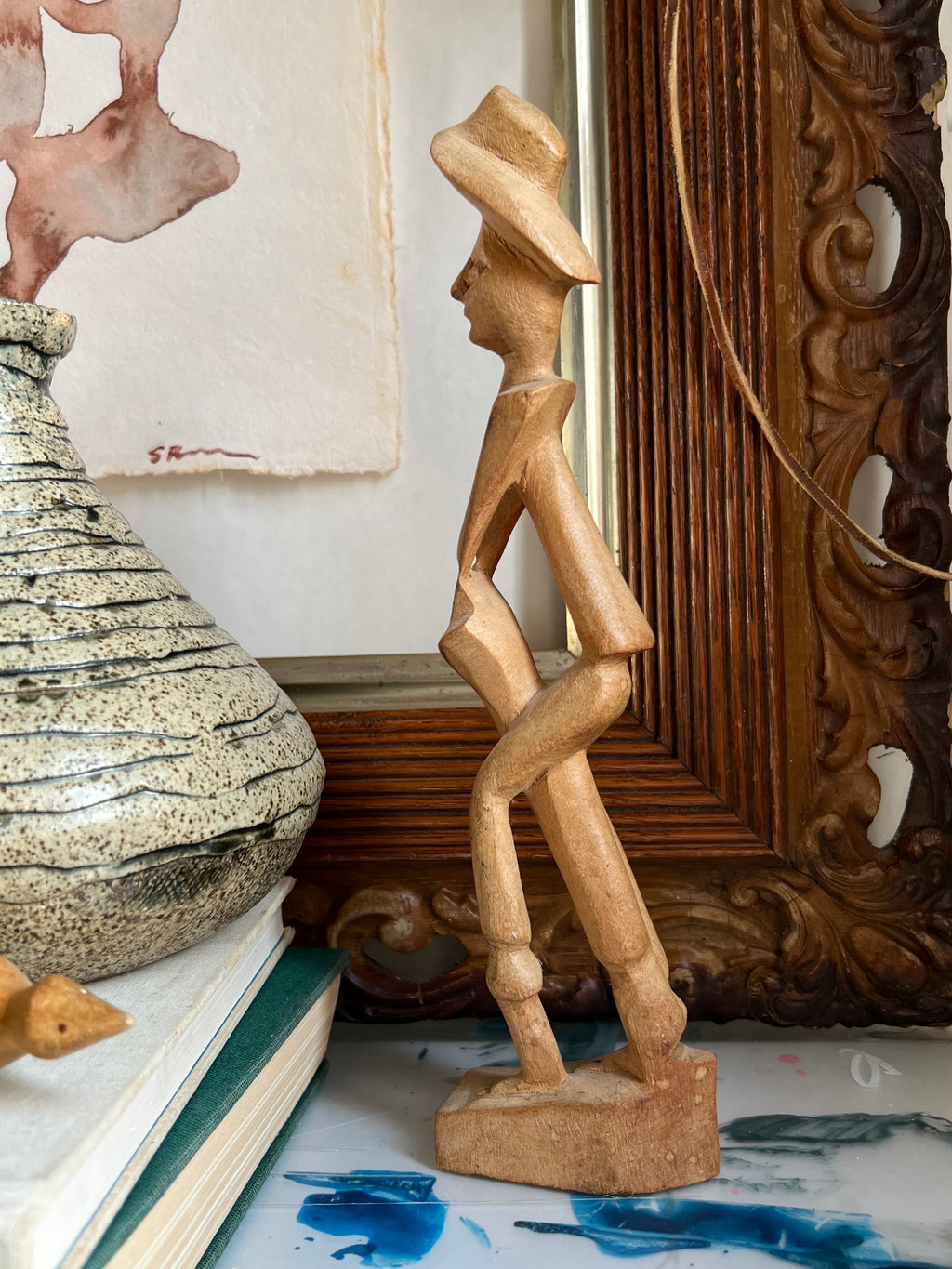 Hand carved sculptures