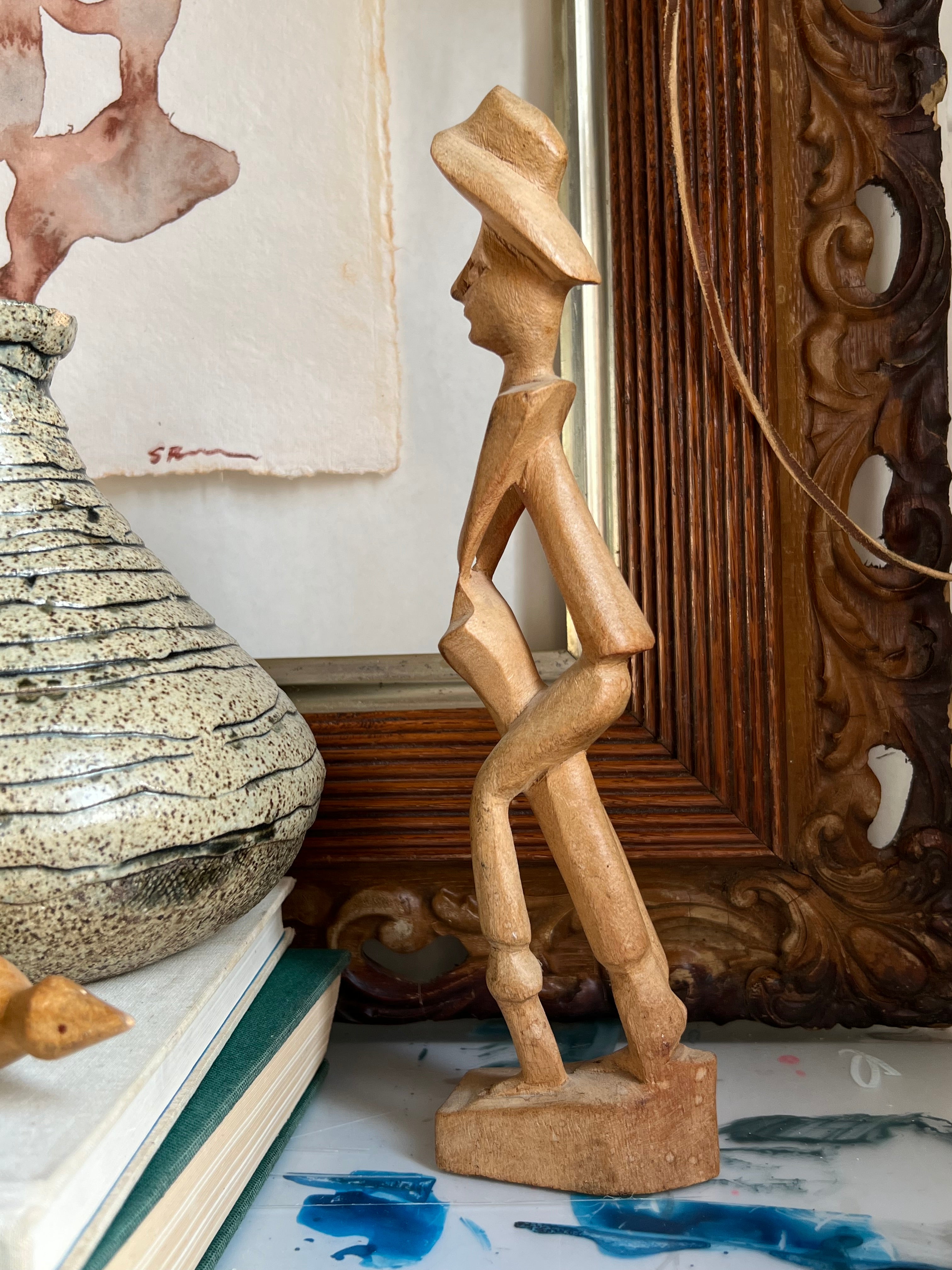 Hand carved sculptures