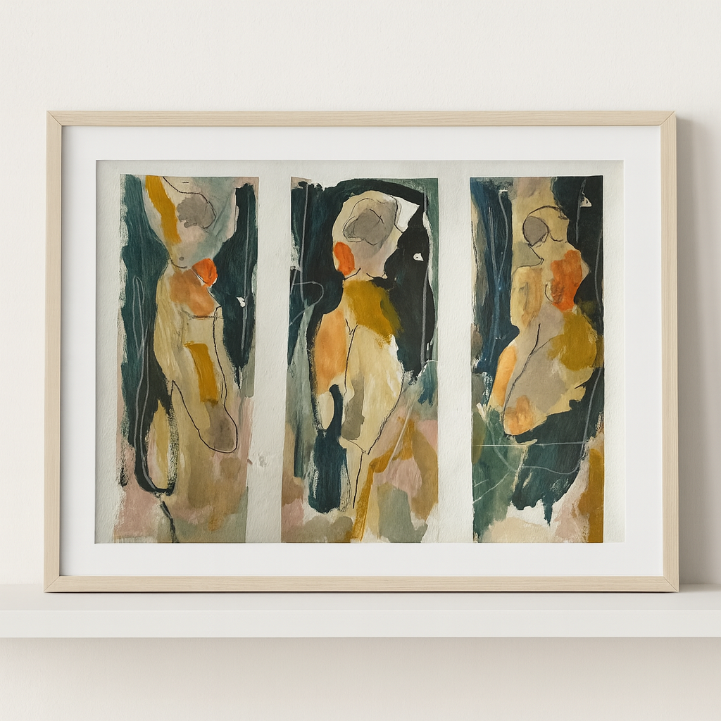 Let's be Us Triptych