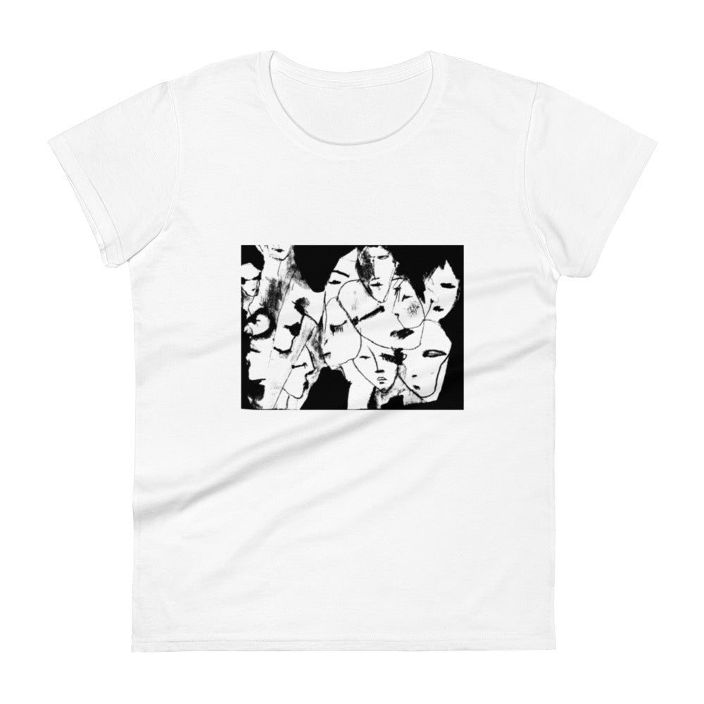 Abstract Face Tee